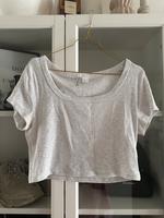 Basic ripped shirt crop Nordrhein-Westfalen - Dinslaken Vorschau