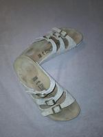Papillio Birkenstock Florida Filz Hausschuhe Gr. 38 grau Glitzer Bayern - Gröbenzell Vorschau