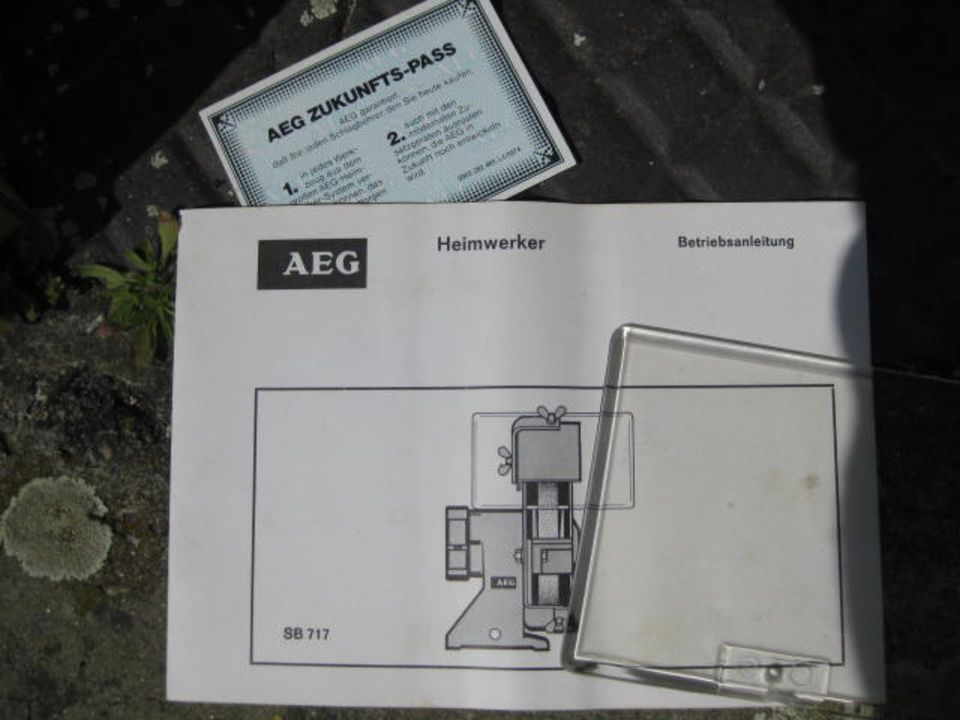 AEG Schleifbock SB 717 OVP, für Bohrmaschine, Schleifmaschine in Lengdorf