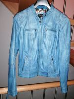 Bikerjacke Lederjacke blau Gr.36 Baden-Württemberg - Berg Vorschau