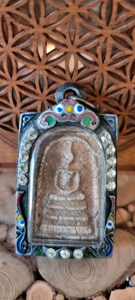 Schutz-Amulett Buddha Phra Somdej - Wat Rakhang Phim Lek in Hanau