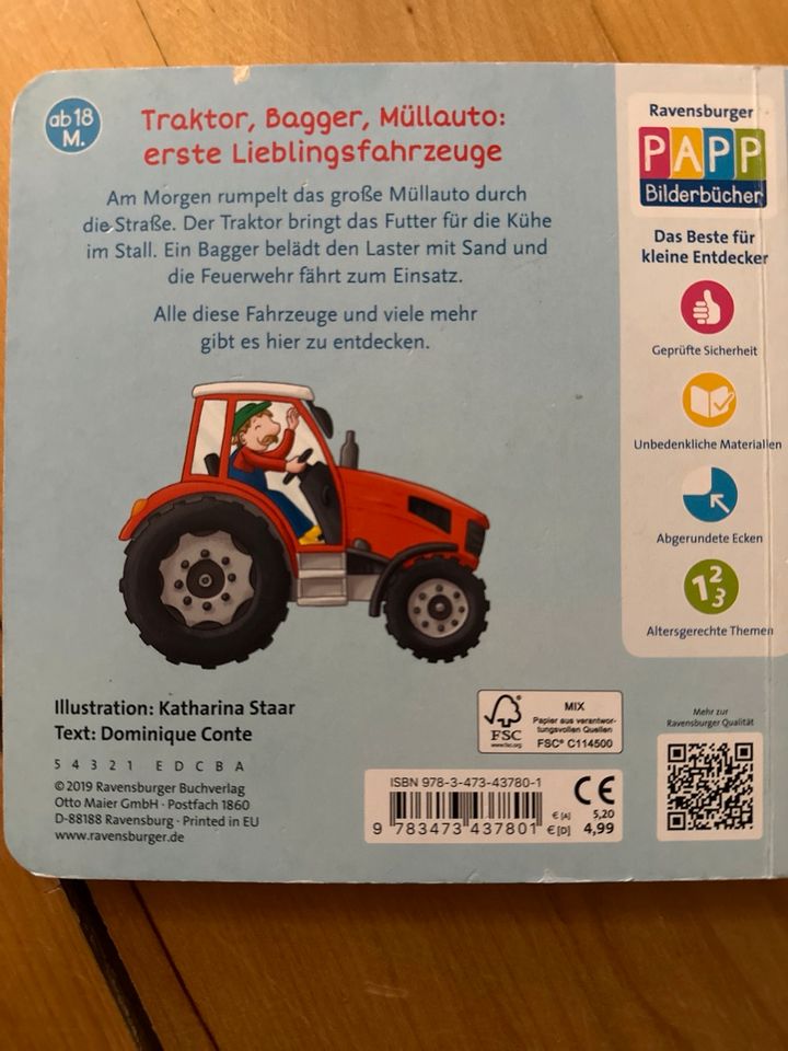 Alle meine Fahrzeuge Buch ab 18 Monate in Porta Westfalica