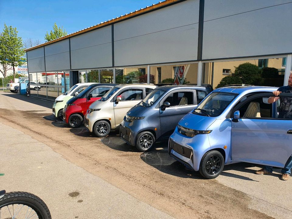 ❌❌ Microcar Kabinen Roller Mopedauto 45 Km/h E Auto Neufahrzeug❌❌ in Augsburg