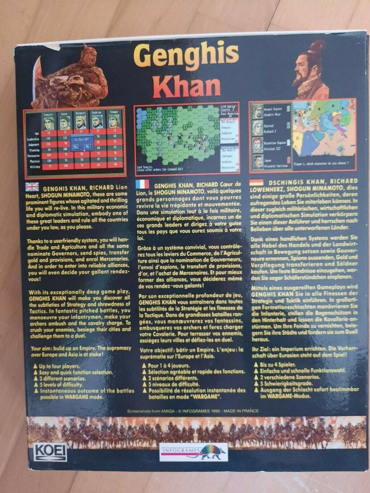 Amiga Spiel Genghis Khan in Geislingen an der Steige