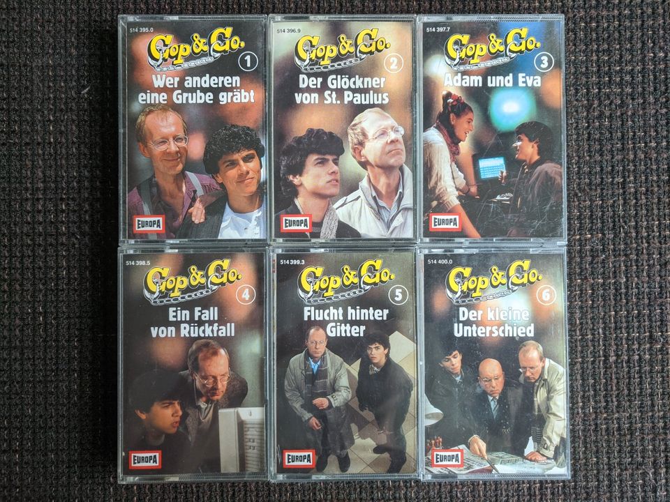 Cop & Co. 1,2,3,4,5,6 * Europa Hörspielserie auf MC Kassette in Düsseldorf