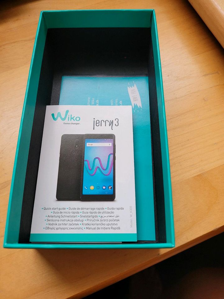 Wiko Jerry 3 Smartphone schwarz mit Anleitung in Beckum