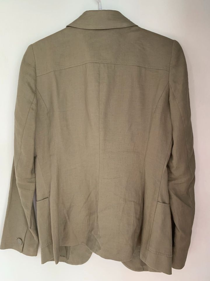 Hosenanzug/Blazer und Hose von Mexx, 100% Leinen, Khaki, Gr 36/38 in Kassel