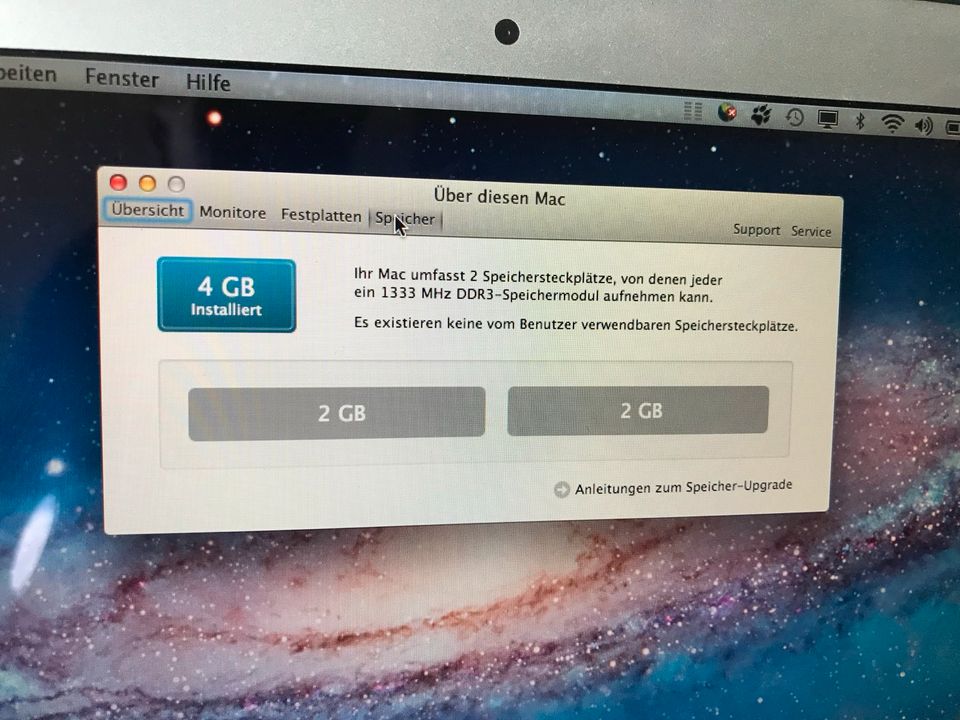 MacBook Air 11“ 256 GB SSD 4 GB Speicher gut erhalten mit Zubehö in Dortmund