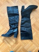 Stiefel schwarz Leder Gr. 42 München - Schwabing-West Vorschau