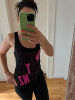 Sport Shirt Gym Fitness Tanktop schwarz/pink Bayern - Schwenningen Vorschau