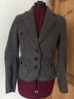 HEINE Grauer Wollblazer Blazer Jacket Jacke Wolle Größe S Rheinland-Pfalz - Koblenz Vorschau