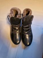 Caprice Damen Stiefel schwarz Gr. 38,5 Leder, sehr guter Zustand Dresden - Pieschen Vorschau