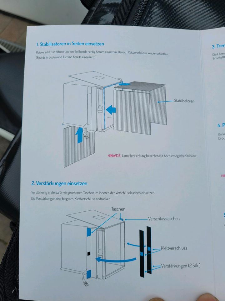 Neu: Enviado Thermobox 120 Liter NEU mit Träger in Frankfurt am Main