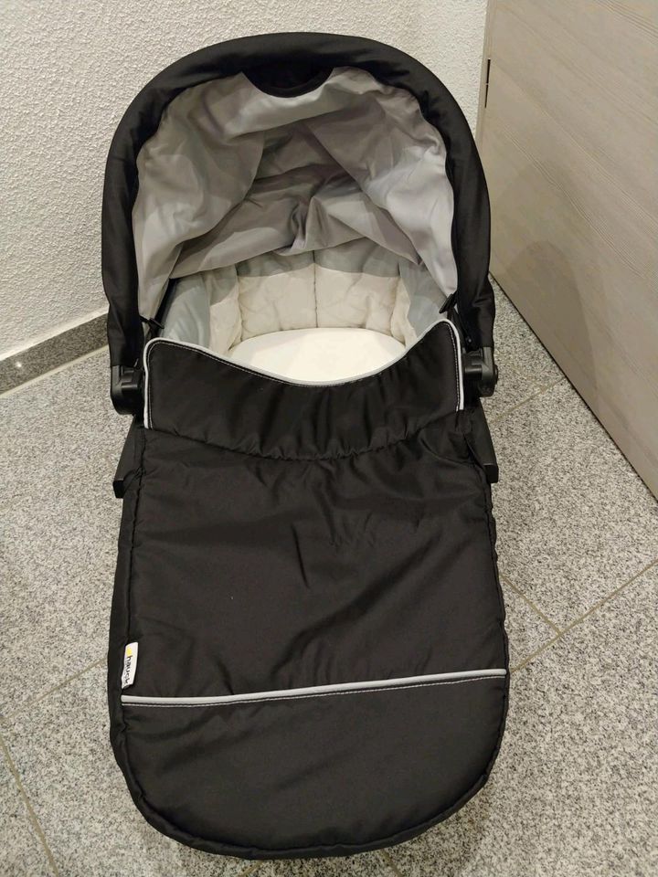 Hauck Kinderwagen-Set inkl. Isofix Basis Caviar Silver in Lichtenau