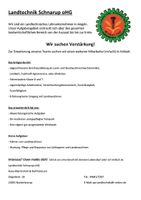 Mitarbeiter (m/w/d) Lohnunternehmen Schleswig-Holstein - Norderbrarup Vorschau