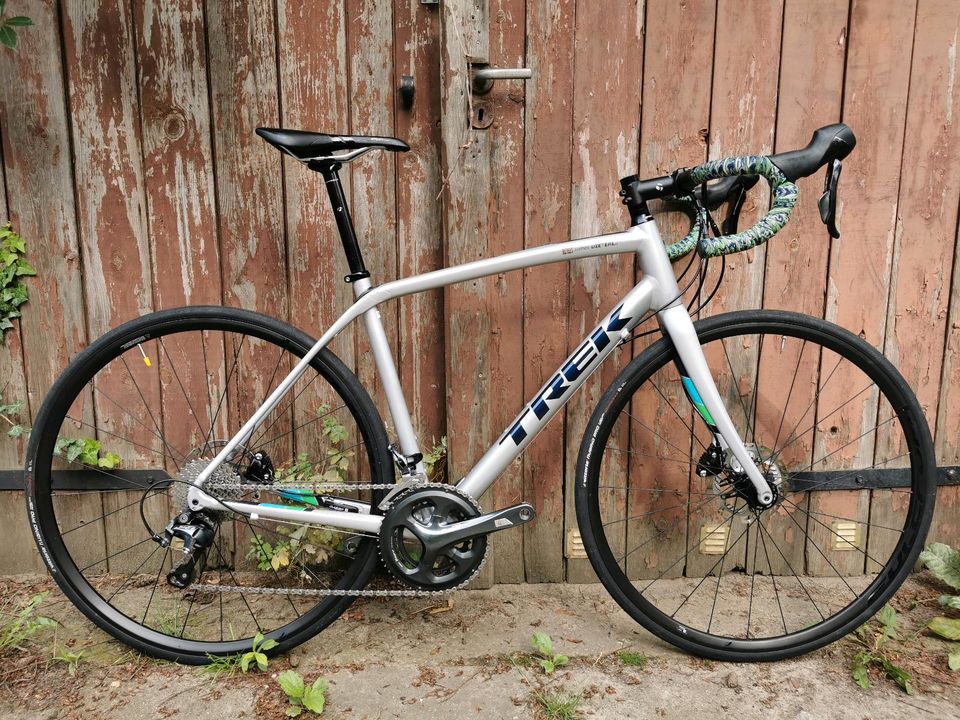 Trek Domane ALR 4 disc RH54 Silber endurance Rennrad road bike 54 in Mahlow