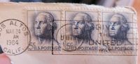 U.S. Briefmarke Georg Washington 5 cent Thüringen - Erfurt Vorschau