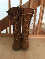 Minnetonka Stiefel Fransenstiefel Wildleder Ibiza 40 41 boho Schleswig-Holstein - Grabau Vorschau