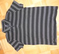 Herren Poloshirt Shirt T-Shirt kurzarm Gr. M schwarz grau gestrei Bayern - Untermerzbach Vorschau