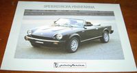 1983 Prospekt FIAT SPIDER SPIDEREUROPA PININFARINA Portofrei! Nordrhein-Westfalen - Moers Vorschau