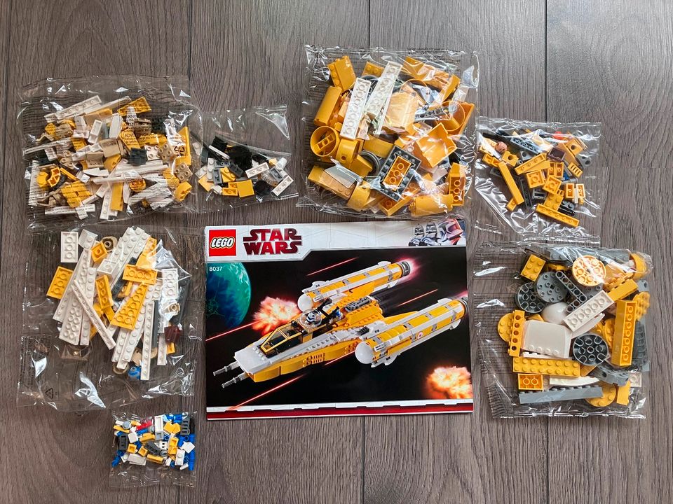 Lego Star Wars Anakin's Y-Wing Starfighter 8037 ovp in Hirschaid