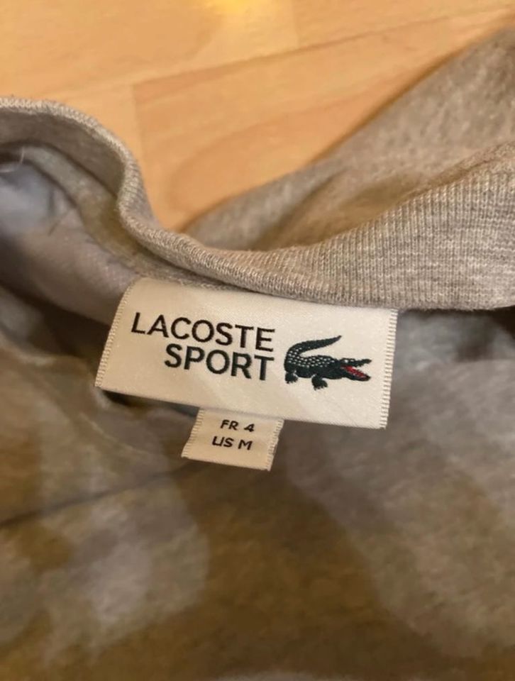 original LACOSTE Sport Sweatshirt Pullover Gr. M grau in Chemnitz