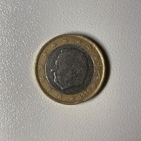 1 Euro Münze - Belgien 1999 König Albert II. - Fehlprägung Düsseldorf - Eller Vorschau