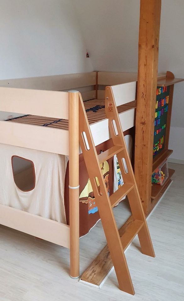 Paidi Hochbett, Kinderbett, Flexibel, Bett mit Tafel in Geseke