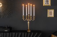 Kerzenständer Modern Barock 40cm 5-armig in gold oder silber Sachsen-Anhalt - Wanzleben Vorschau