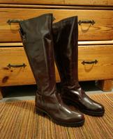 Italienische Stiefel braun Leder Absatz neu 41 Nero Giardini Baden-Württemberg - Dielheim Vorschau
