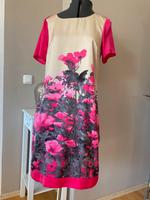 More&More Kleid pink geblümt Satin 38 M beige Bayern - Hallbergmoos Vorschau