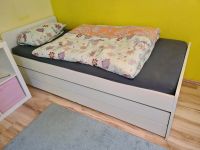 Ikea Släkt Bett 90 x 200cm, mit Schubladen, weiß Nordrhein-Westfalen - Korschenbroich Vorschau