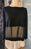 Betty Barclay Pullover mit Blusenabschluss schwarz Größe 42 Bayern - Fürth Vorschau
