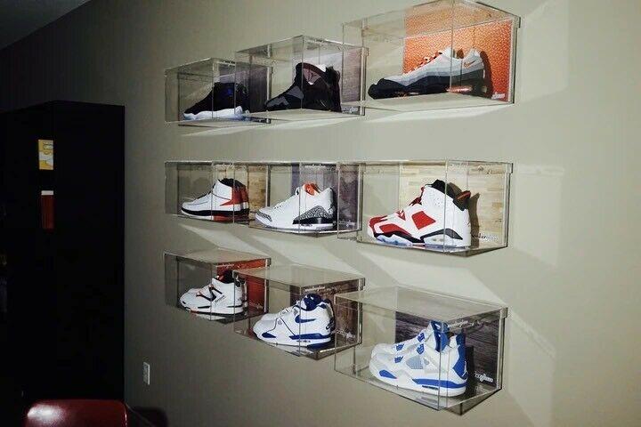 Sneaker display cabinet discount