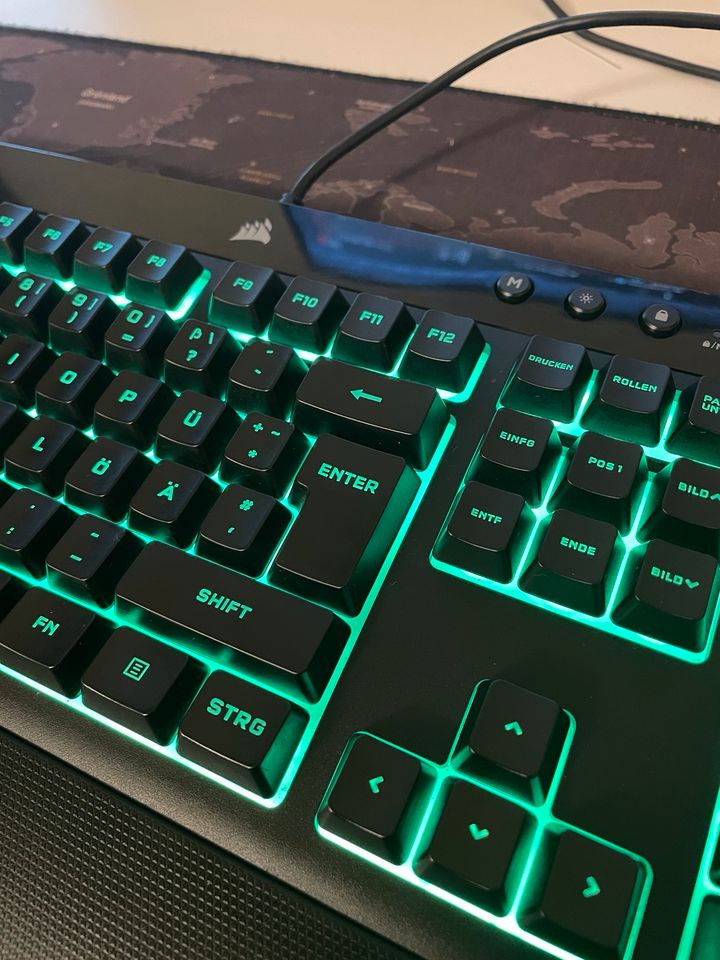 Corsair K55 RGB Pro Gaming PC Tastatur in Aachen