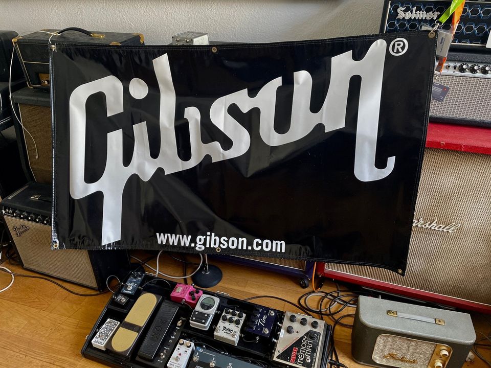 Gibson Outdoor Poster Plakat -groß-selten in Wiesbaden