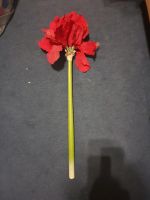 Deko Blume Amaryllis rot Seidenblume Kunstblume Düsseldorf - Benrath Vorschau