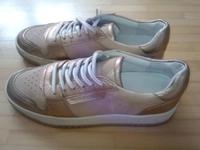 Damen Sneaker von Kennel & Schmenger beige / gold Gr. 5 1/2 Bayern - Fürstenfeldbruck Vorschau
