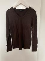 Braunes Langarmshirt von Hallhuber, Größe L Hessen - Griesheim Vorschau