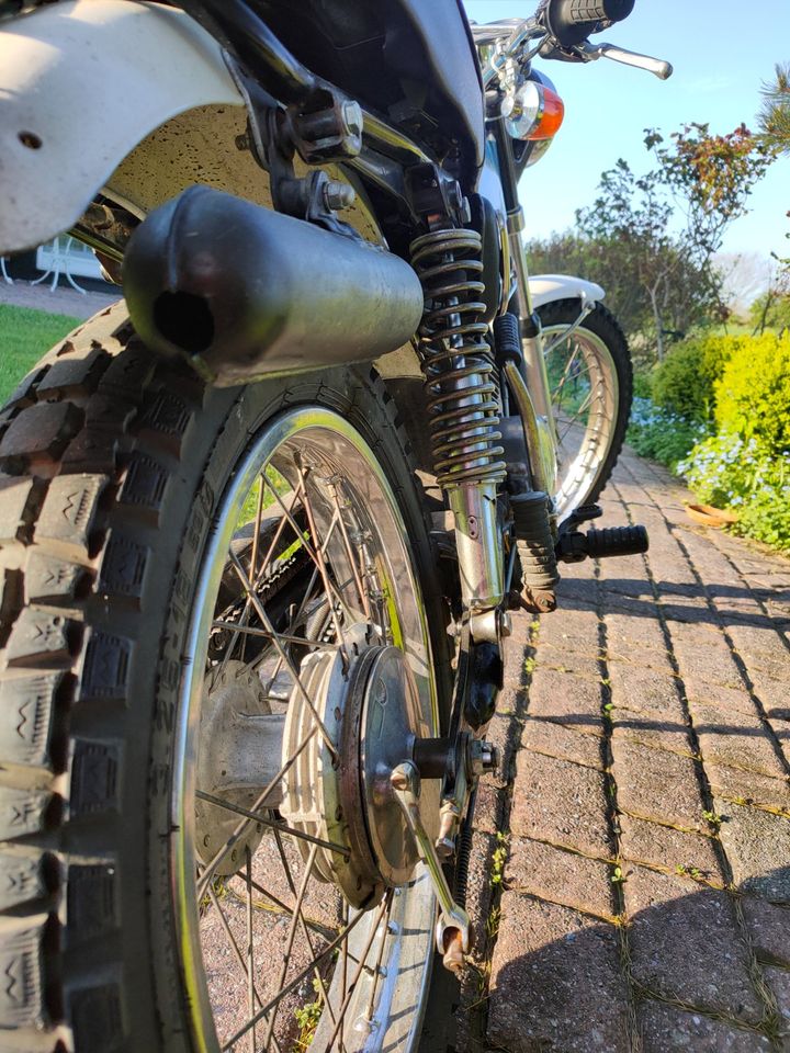 Yamaha DT 125 E 1GO Twinshock 1978 Enduro mit vielen E-Teilen in Kappeln