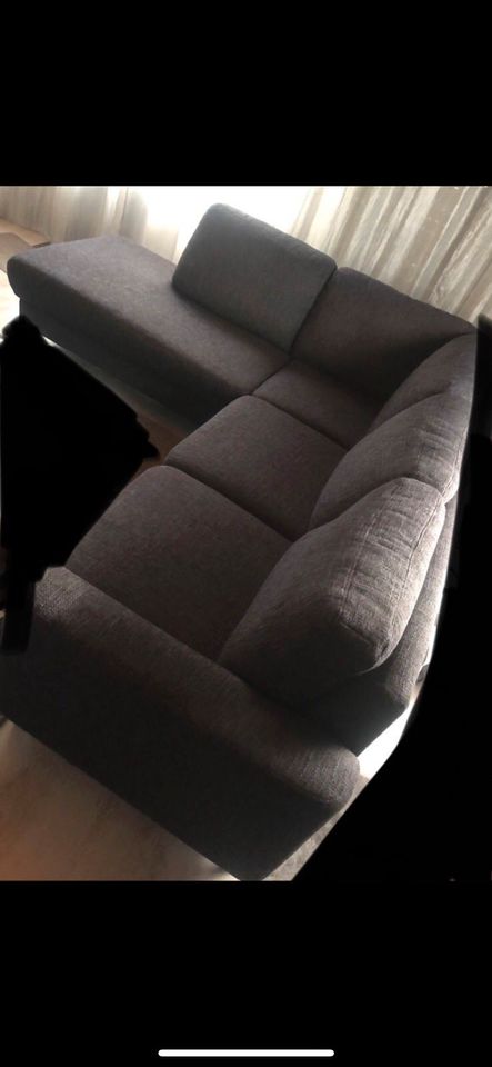 Sofa Couch Caoch Sitzgarnitur Polstermöbel grau in Salzgitter