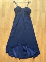 Swing Kleid Abendkleid Trägerkleid lang fließend dunkelblau Gr 40 Wandsbek - Hamburg Marienthal Vorschau