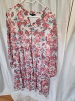 Kleid langarm Blumen  Gr. 42 Nordrhein-Westfalen - Lage Vorschau