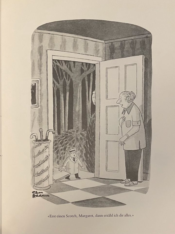 CHARLES ADDAMS UNERWÜNSCHTE WOHLTATEN COMIC BUCH SATIRE CARTOON in Bremen