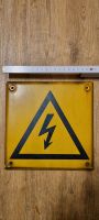 Emailleschild Warnschild elektrischer Schlag Emaileschild Hessen - Langen (Hessen) Vorschau