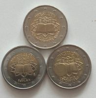 3x2 Euro Münzen 2007 Römischer Vertrag Bankfrisch Sachsen - Boxberg / Oberlausitz Vorschau