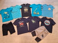 10-teiliges Tshirt/Shorts Paket Gr. 128 Niedersachsen - Bokensdorf Vorschau