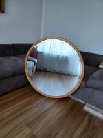 Retro Spiegel rund mit Holzrahme 92 cm Altona - Hamburg Lurup Vorschau