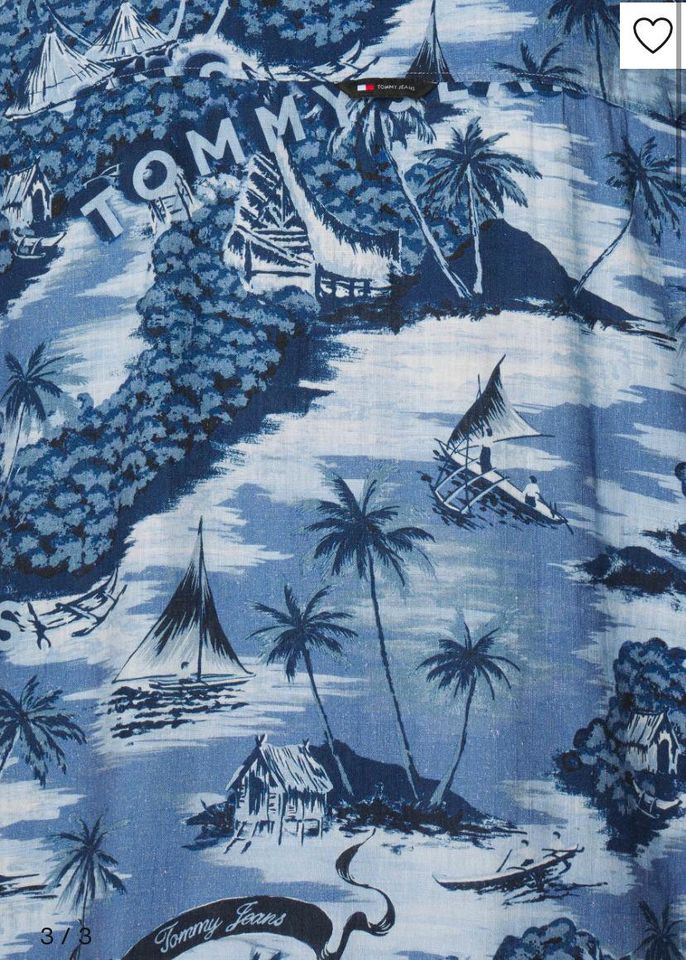 Tommy Jeans Hawaiian Camp Herren Hemd NEU Größe XXL in Köln