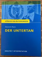 „Der Untertan“ Königs Erläuterungen Niedersachsen - Springe Vorschau